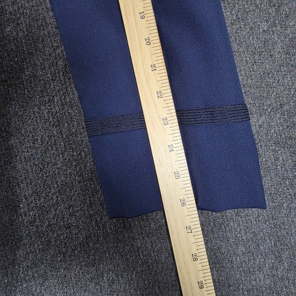 VTG Patriot Mens Air Force Style Blazer Jacket With Cap Blue Wool Blend - Picture 5 of 16